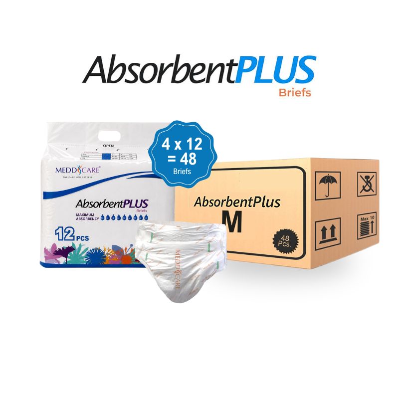 Absorbent Plus Overnight Briefs — view 2