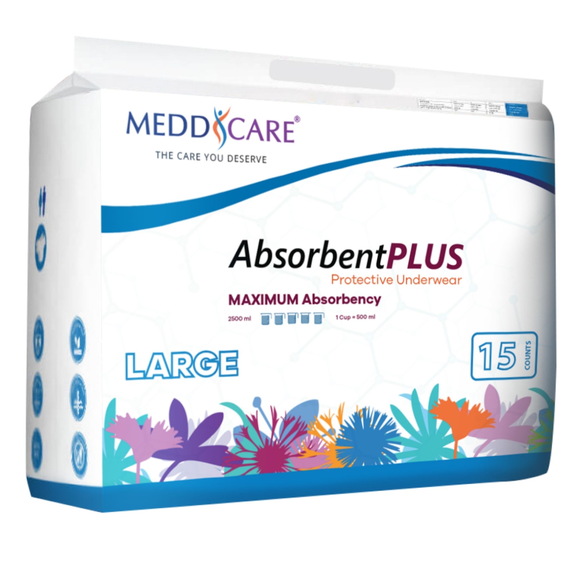 Absorbent Plus Protective Underwear — view 3