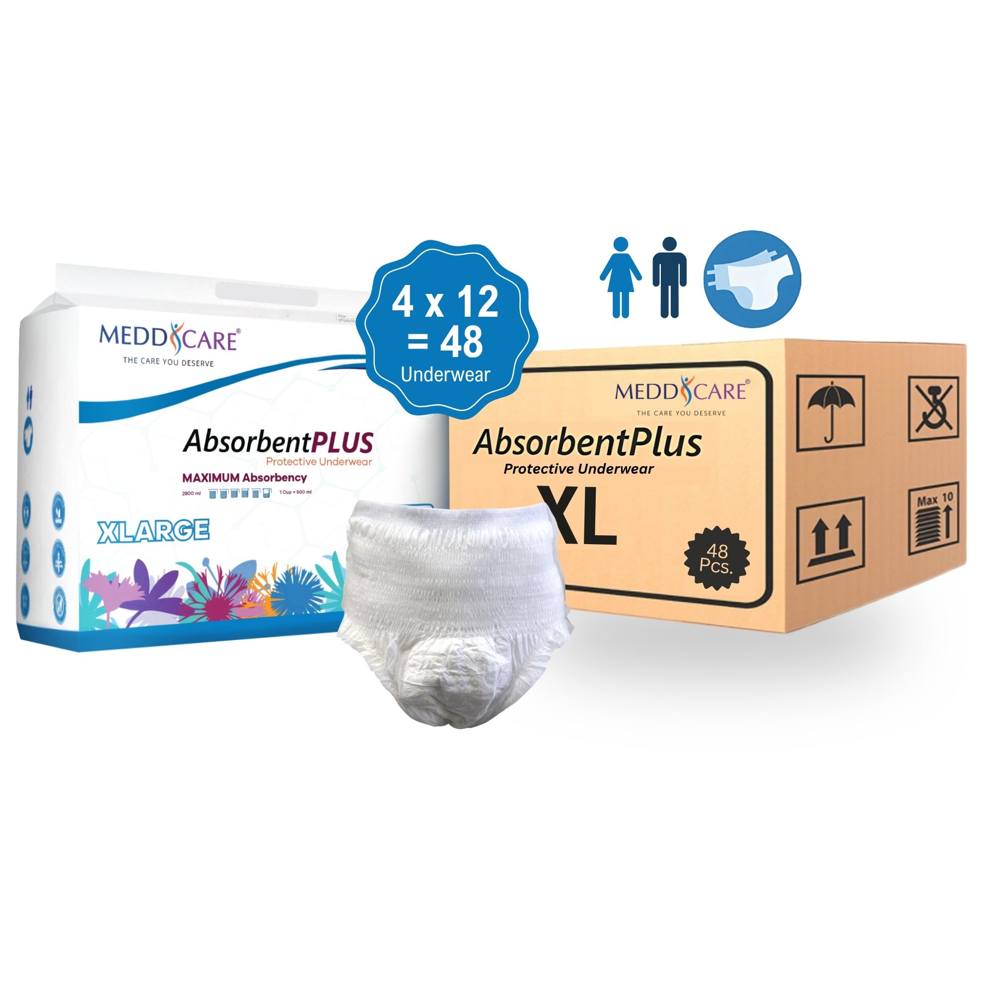 Absorbent Plus Protective Underwear — view 6