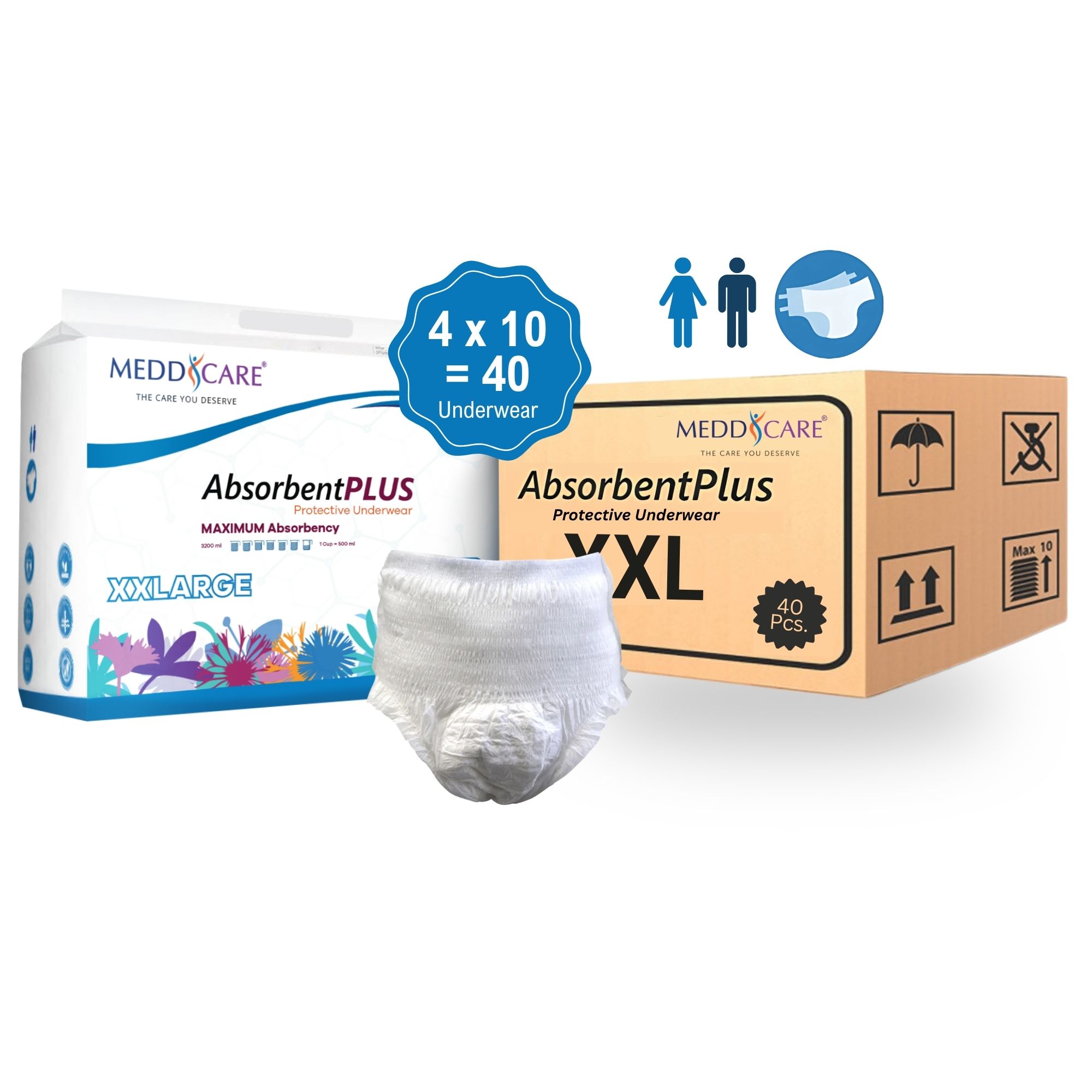 Absorbent Plus Protective Underwear — view 8